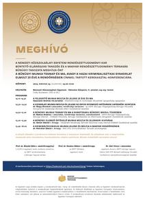 Bűnügyi Tagozat Hazai kriminalisztikai gyakorlat elmúlt 25 éve _meghívó.jpg